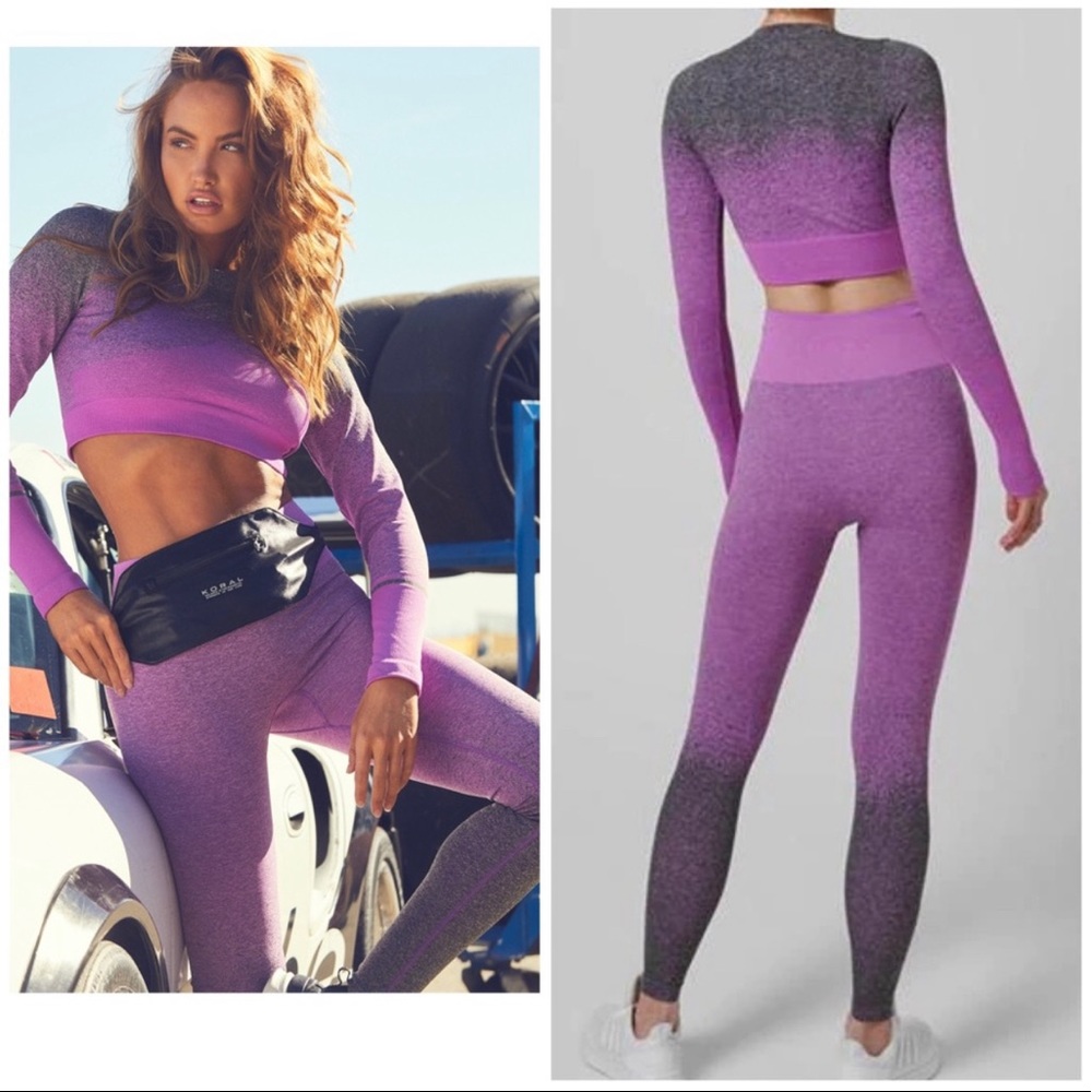 New Women’s Koral Eliza Crop and Leggings XS